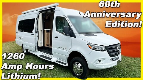 Surprising NEW FEATURES! 2024 Coachmen Galleria Sprinter Camper Van / 60th Anniversary Edition