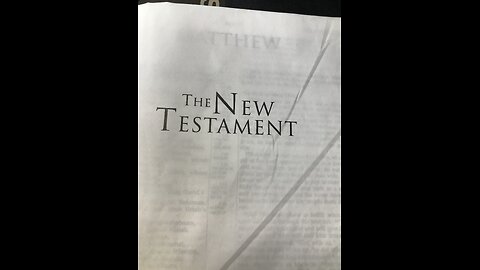 The Bible reading of the day the New Testament series Mathew 17:14-20