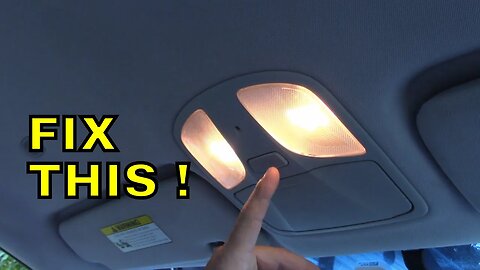 Hyundai Sonata interior lights won’t turn off repair