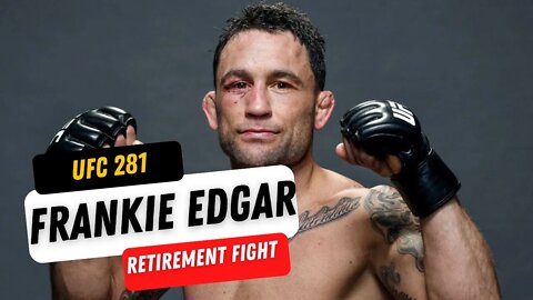 Frankie Edgar Retiring from MMA after UFC 281 #frankieedgar #mma #ufc281 #retirement