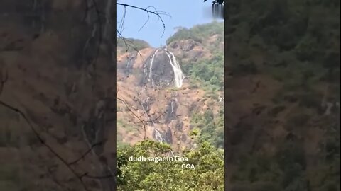 Dudhsagar water fall,Dudhsagar falls,#dudhsagar waterfalls#