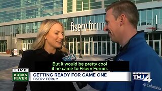 Bucks sideline reporter Katie George chimes in on the 'Drake curse'