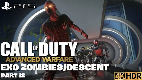 COD: Advanced Warfare Exo Zombies on Descent Part 12 | PS5, PS4 | 4K HDR (No Commentary Gaming)