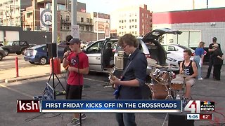 First Friday kicks off in the Crossroads