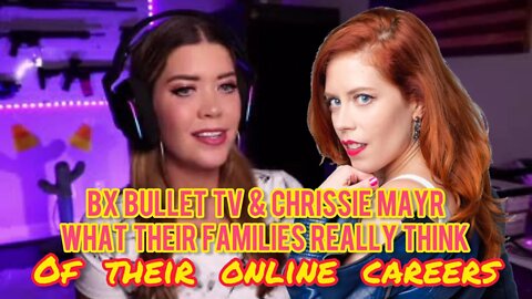 How Does Chrissie Mayr's Family FEEL About Her Doing Comedy? BX Bullet TV Opens Up!