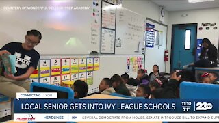 Local high school senior gets into Ivy League schools