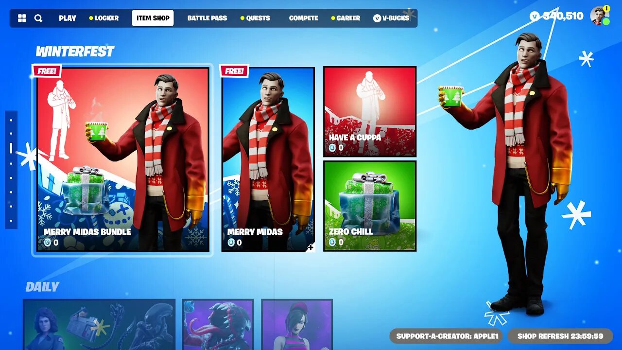 INSANE FREE V BUCKS BUNDLE in Fortnite! 