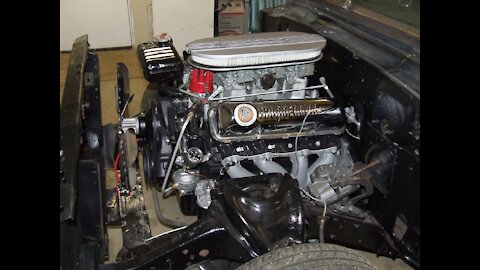 1963 Ford FE 406 Tri-Power Engine first run after rebuild!