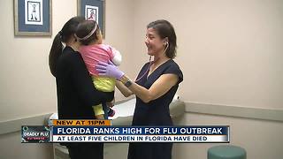 Tampa Bay among top 10 for severe flu cases