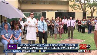 Major Donation to Help Fight Valley Fever