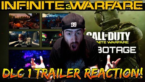 Infinite Warfare DLC 1 Trailer REACTION! - "Rave In The Redwoods" Horror Zombies Map!!!