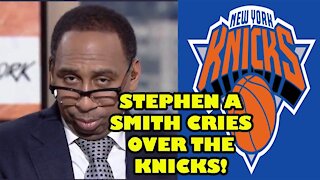 Stephen A Smith CRIES over the New York Knicks on First Take!