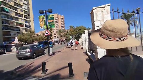 TRAVEL VLOG - FUENGIROLA - SPAIN - MY SHORT WALKING TOUR VIDEO - #travelvlog