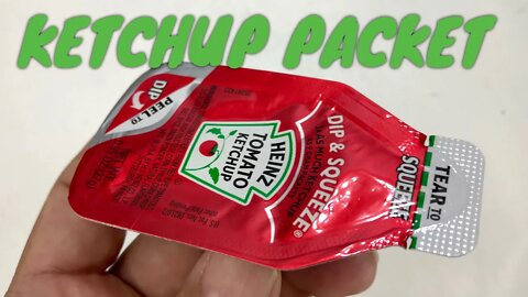 Heinz Tomato Ketchup Single Serve Dip & Squeeze Packet