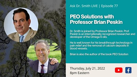 Parent Essential Oils & Medical Food with Special Guest Professor Brian Peskin