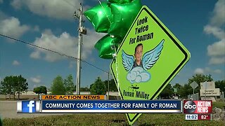 Community comes together for Roman