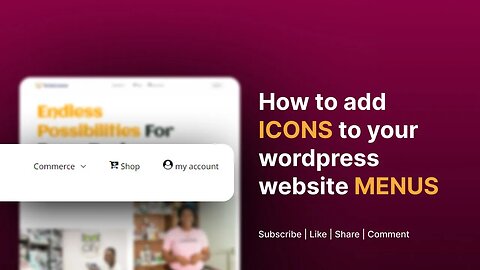 How to add Icons to your Wordpress website Menus -free #menuicons #wordpresstutorial #wordpressmenu