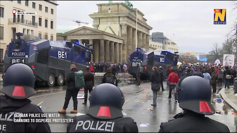 Mass arrests across Germany and England