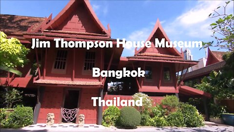 Jim Thompson House Museum in Bangkok, Thailand