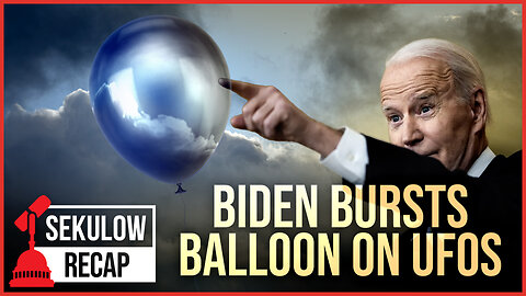 Biden Admits UFOs Were Just a Bunch of Hot Air