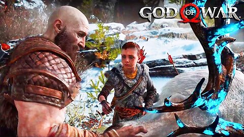 Kratos kill The Enemy Save his Son