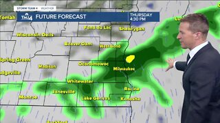 Gloomy St. Patrick's Day ahead with scattered showers expected