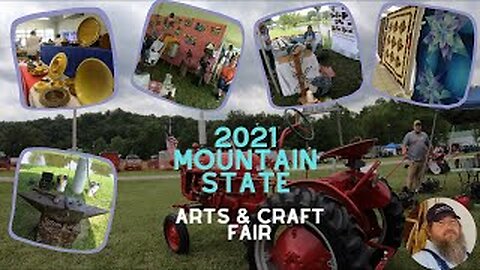 2021 Mountain State Arts and Craft Fair with music track