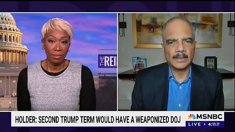 Obama AG Eric Holder: American Democracy Could End With The Election Of Trump