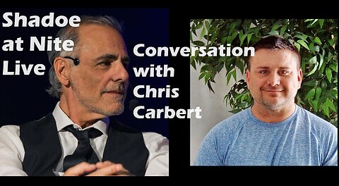 Shadoe at Nite Weds March 13th/2024 Conversation with Chris Carbert in Lethbridge Lock-up
