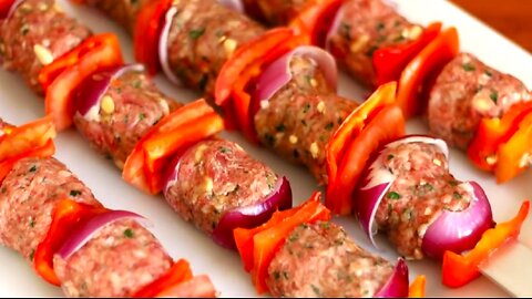 Kufta Kebab Recipe BBQ Grill - International Cuisines