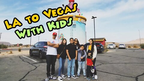 Road Trip From LA to Las Vegas With Kids And Fun Photo Stops