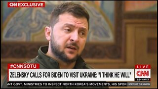 Zelenskyy Calls On Biden To Come To Ukraine & See Destruction