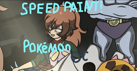 My Pokemon Trainer Speedpaint + mistakes and my ugly mug