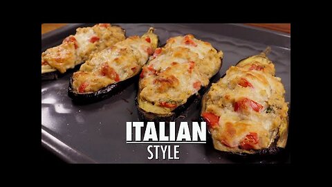 How To Cook Eggplant In Oven | The Best Stuffed Eggplant