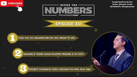 Episode 351: Inside The Numbers With The People's Pundit