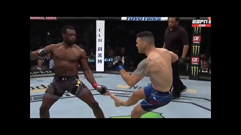 CHRIS WEIDMAN’S LEG SNAPS UFC 261