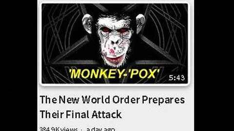 Worldwide | Greg Reese: The New World Order Prepares Their Final MONKEY-'POX''Virus' Attack!