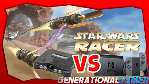 Star Wars: Episode I - Pod Racer for Nintendo Switch vs Nintendo 64 (N64)