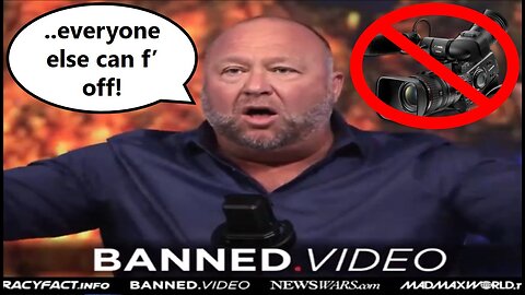 Camera Problems Make Alex Jones Have A Tantrum