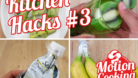 Simple and helpful kitchen hacks