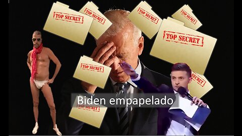 Joe Biden empapelado. Huele a cadáver político