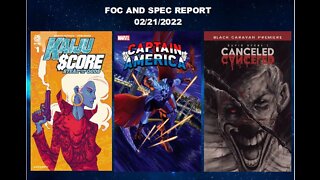 FOC Comic Book and Spec Report for 02/21/2022