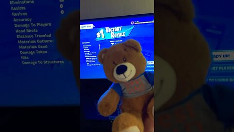 This bear is GOOD LUCK! 😎💪🥰🧸 #Fortnite