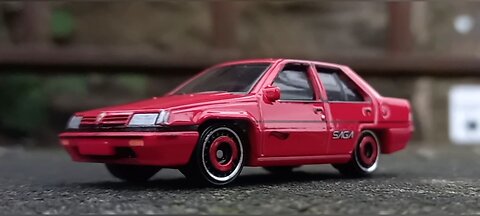 Unboxing and release - Hotwheels 1985 Proton Saga