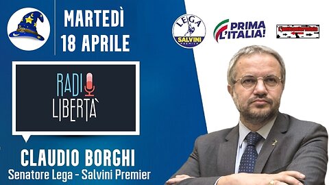 🔴 37ª Puntata della rubrica "Scuola di Magia" di Claudio Borghi su Radio Libertà (18/04/2023).