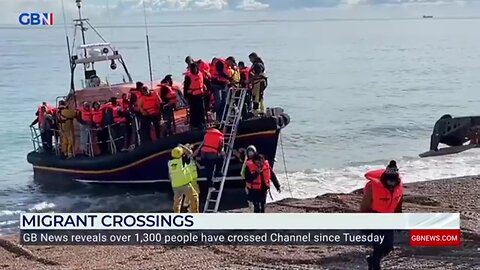 MIGRANT CROSSINGS: NEARLY 1500 MIGRANTS CROSS THE CHANNEL THIS WEEK