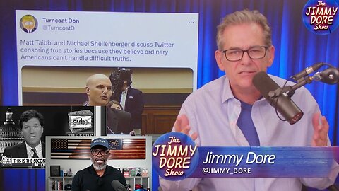 Jimmy Dore: Jim Jordan HUMILIATES Trust Fund Dem In Twitter Files Hearing + Anthony Brian Logan | EP769c