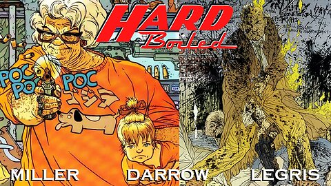 Frank Miller HARD Boiled 1990: Geof Darrow Art- Claude Legris Colors- Published by Dark Horse Comics