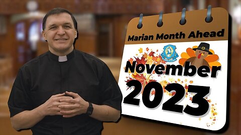 The Marian Fathers' Schedule for November 2023!