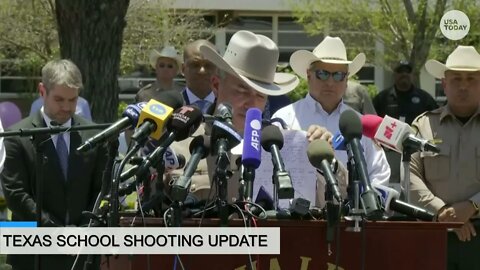 Uvalde, Texas authorities hold news conference on mass school shooting